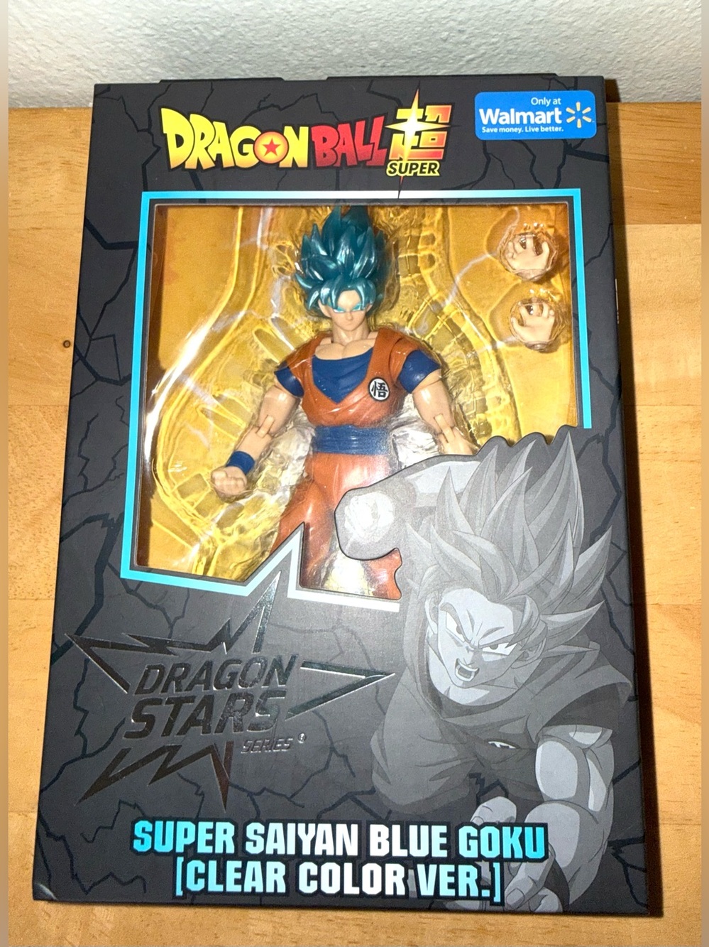 Bandai Dragon Ball Super Dragon Stars Super Saiyan Blue Goku (Clear Color Ver.)